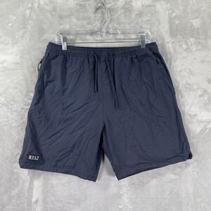 BYLT Shorts men's Large The BIOS Lined Athletic 7" Inseam Workout Training Blue